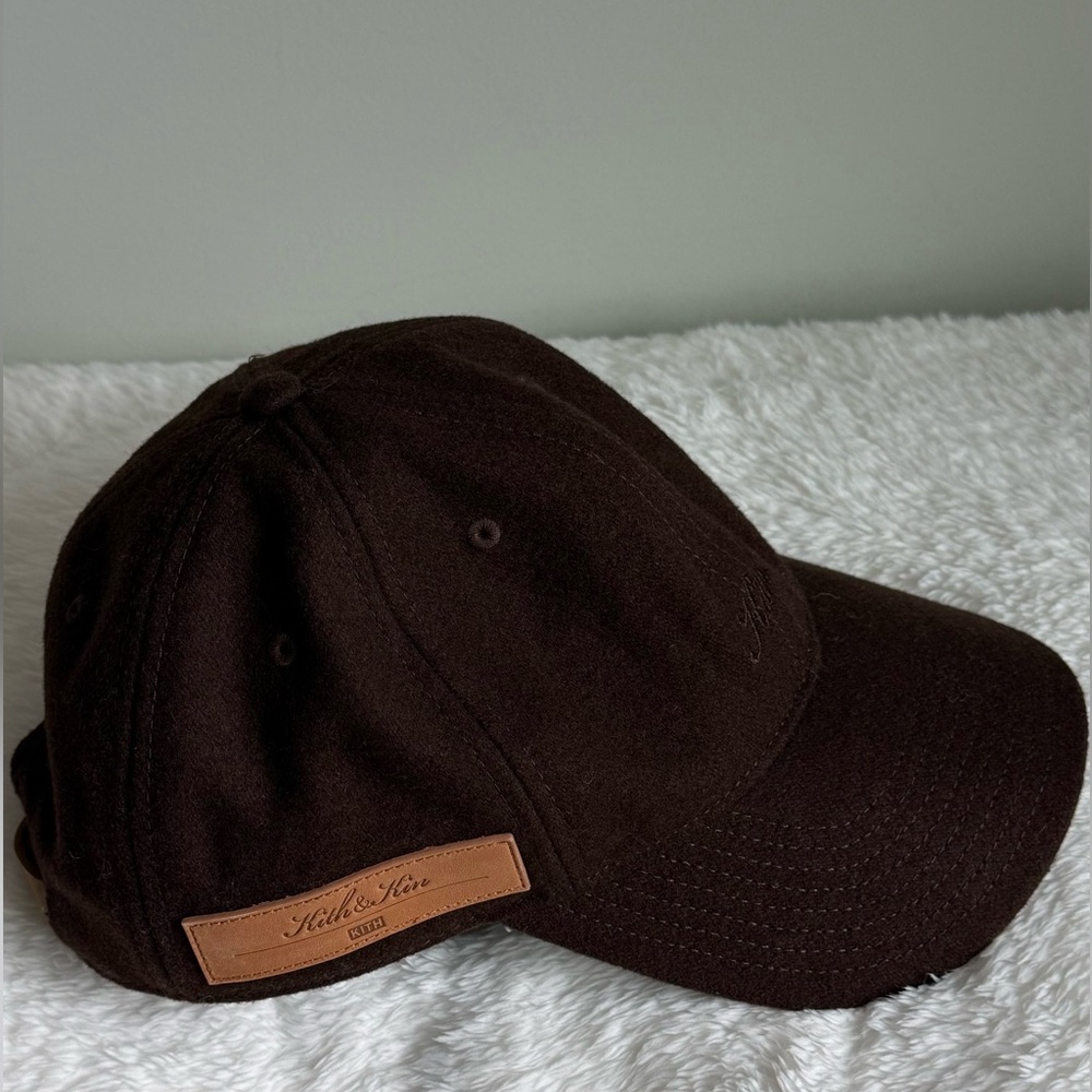 Kith K&K Pendant Melton Wool Cap 'Hickory'